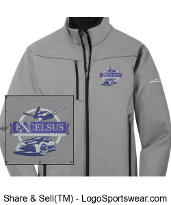 Excelsus Weather-Resist Soft Shell Jacket Design Zoom